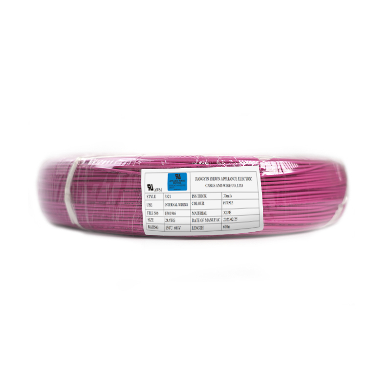 UL3321 150 ° C สายเชื่อมต่อสารหน่วงไฟแบบครอสลิงค์การฉายรังสี UL3321 150 ° C สายเชื่อมต่อสารหน่วงไฟแบบครอสลิงค์การฉายรังสี