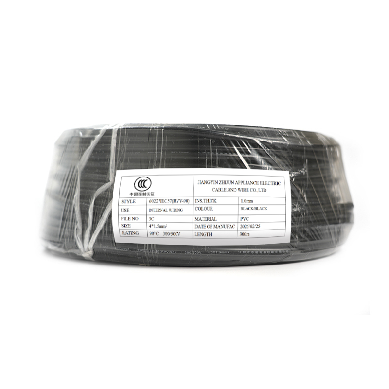 60227IEC56 RVV-90 90 ° C สายเคเบิลยืดหยุ่น Pvc มาตรฐานแห่งชาติ 300v 60227IEC56 RVV-90 90 ° C สายเคเบิลยืดหยุ่น Pvc มาตรฐานแห่งชาติ 300v